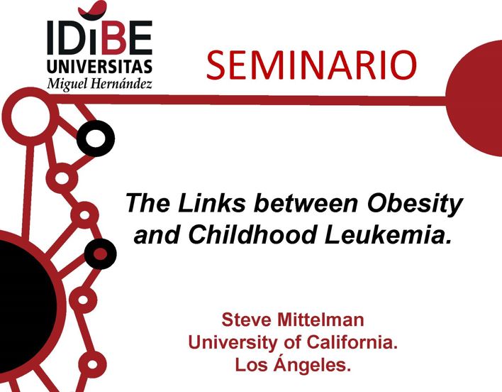 Seminario «Los vínculos entre la obesidad y la leucemia infantil»