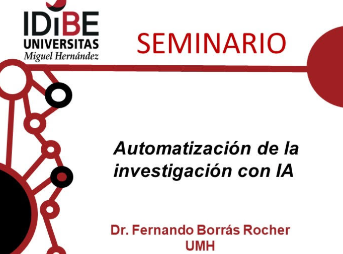 Seminario «Automatización de la investigación con IA»